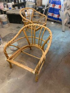 making wooden chair
